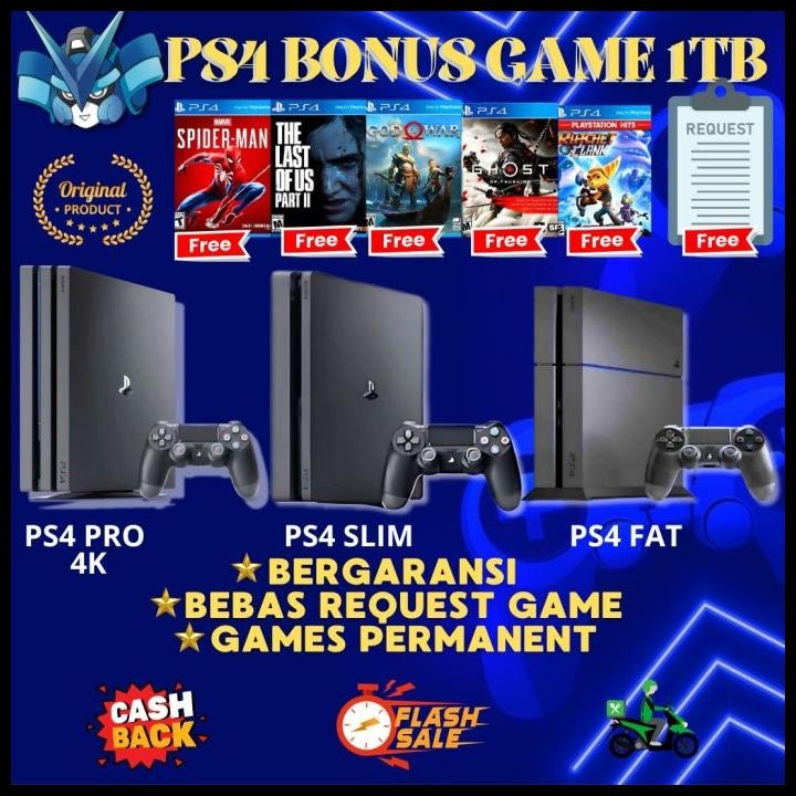 Terlaris Sony Ps4 Slim 1Tb Cuh 2218B Console Playstation Good Quality