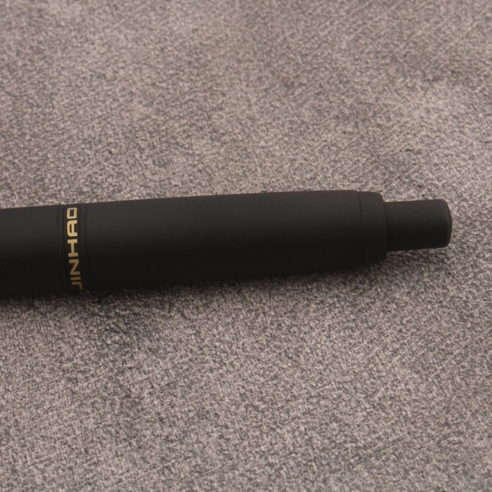 

TERLARIS! 1pc JinHao 10 metal Fountain Pen Press matte black F/EF Nib Stationery Office School