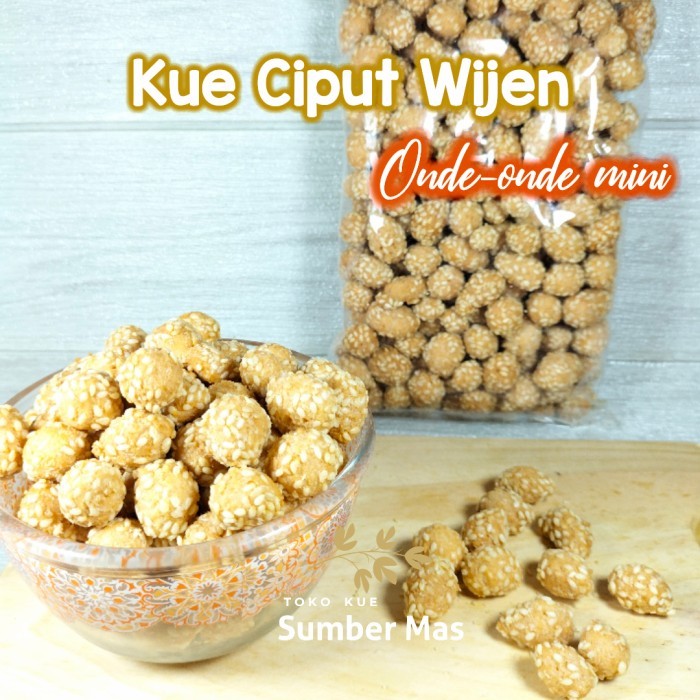 

Product Terlaris Kue Ciput Wijen/Onde Onde Mini (250G)