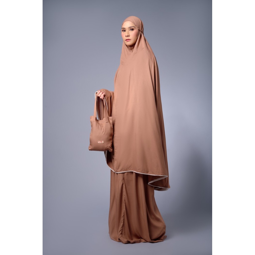 Meccanism - Ravanya Brown Mukena