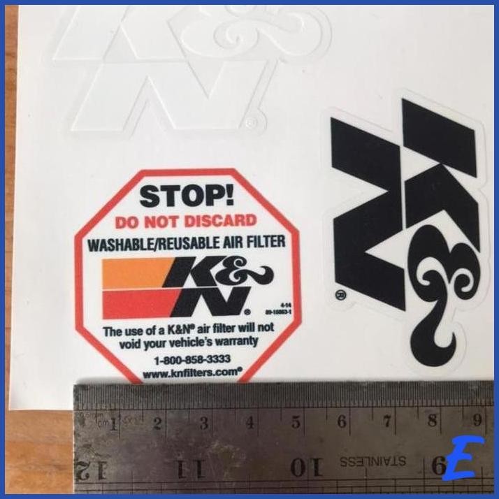 

| FD | STICKER PACKS K&N