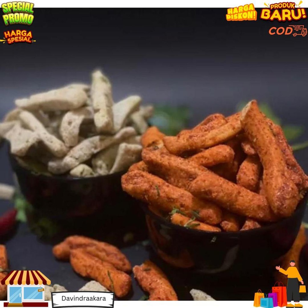 

Basreng Stik 1Kg Viral Pedas Daun Jeruk Bumbu Melimpah D Promo Puncak