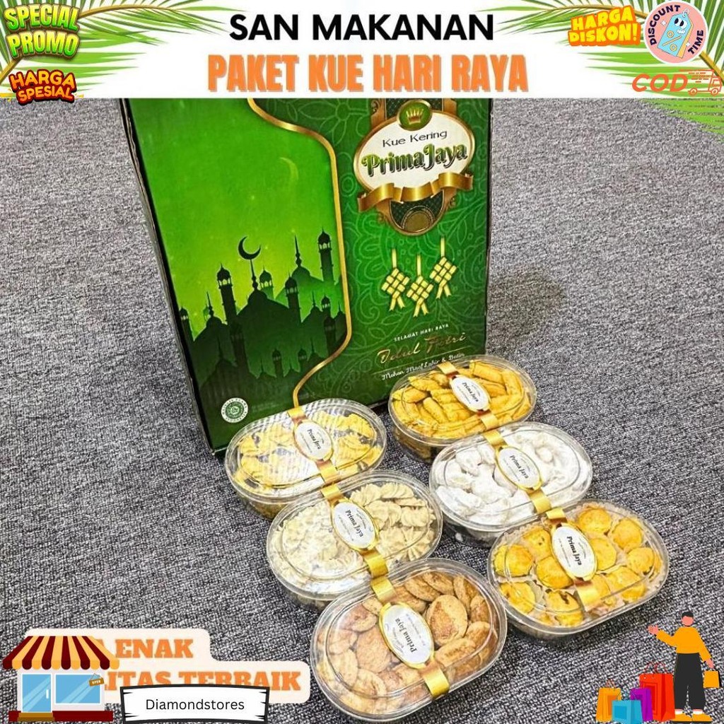 

Paket Kue Kering Lebaran Paket Toples Hampers Kue Kering D Promo Puncak