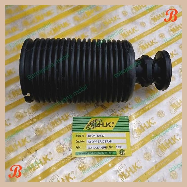 [RNM] STOPPER DEPAN BOOT SHOCK KARET BUMPER TOYOTA GREAT COROLLA AE101, AE92