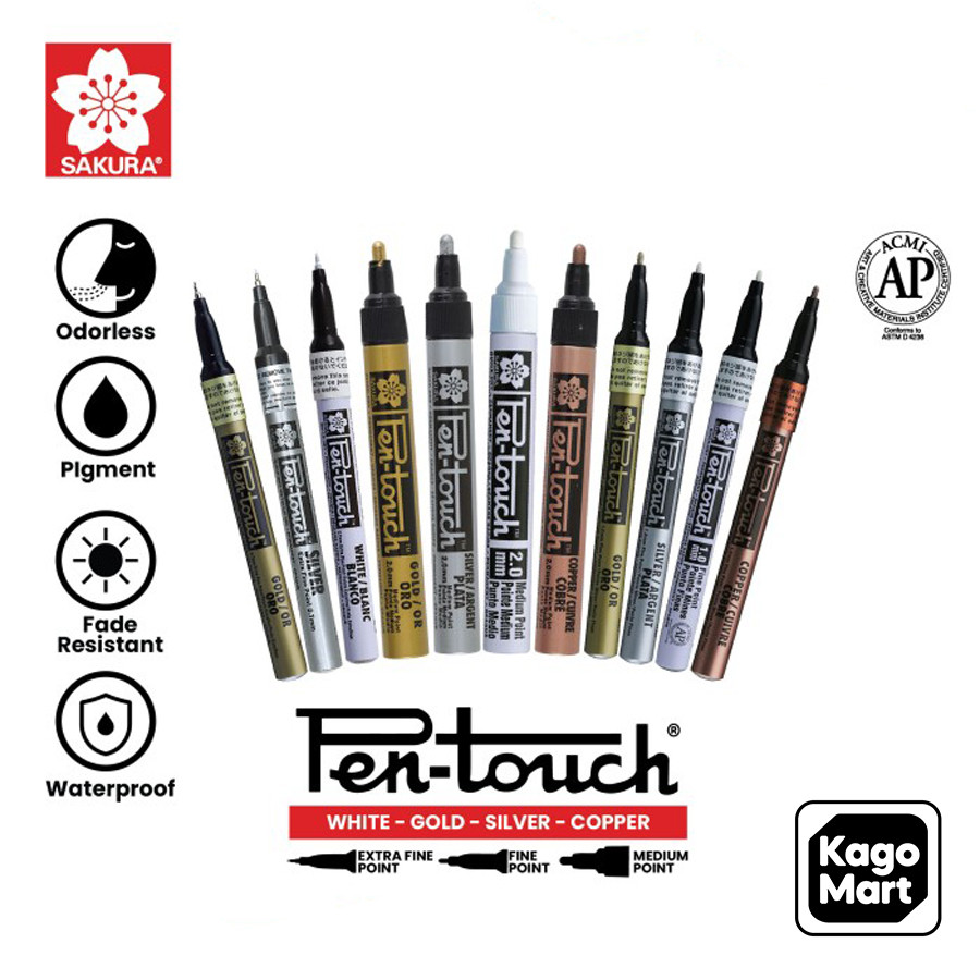 

Sakura Pen Touch Paint Marker Spidol Permanen