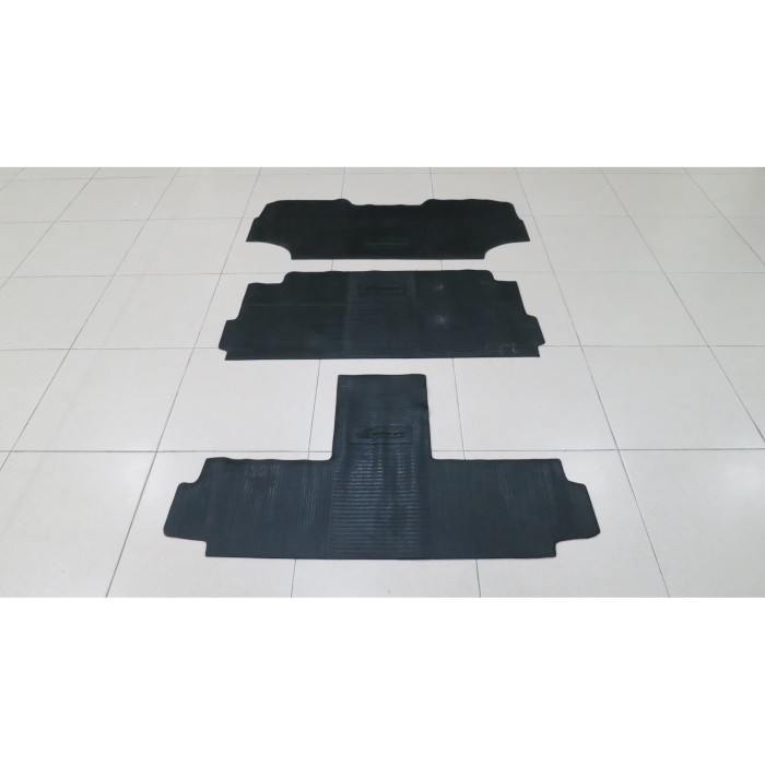 Karpet Karet Daihatsu Espass Station Hitam Full Set