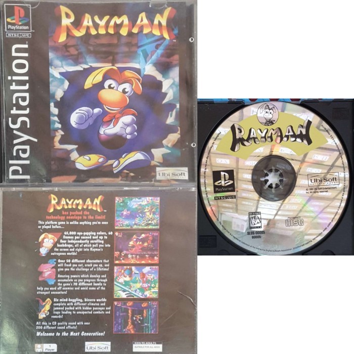 &<&<&<&] [BEKAS] DVD Game PS1 / Playstastion 1 Preloved Series 37