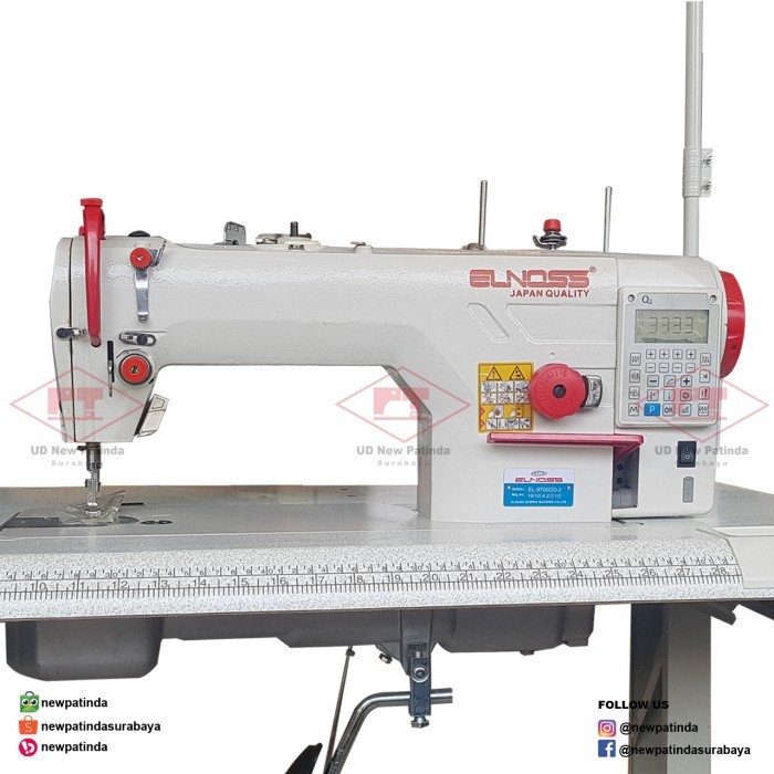 

/////] Mesin Jahit Highspeed Jarum 1 Elnoss 9700DD-2 / 9700 DD2 Direct Drive