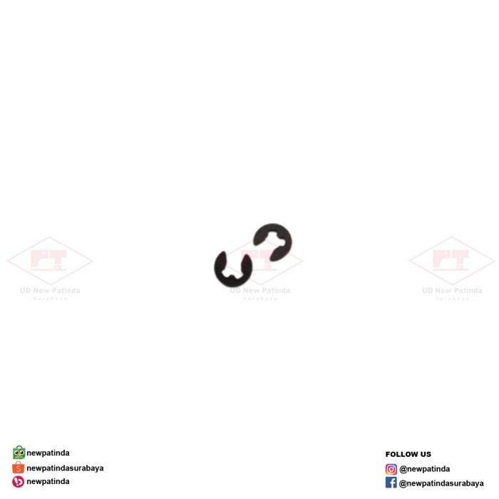 

Silahkan Order] RE-0200000-K0 Retainer Snap Ring Mesin Jahit High Speed Industri