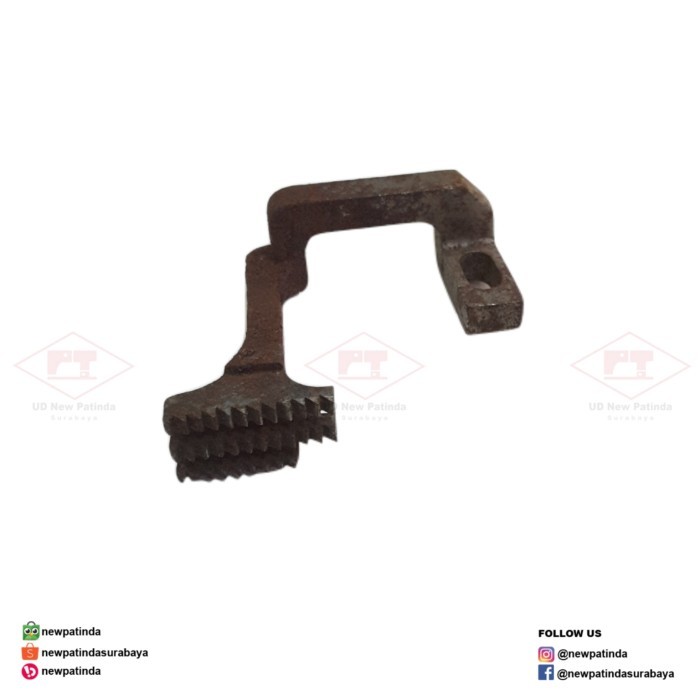 

langsung order saja] 204675A Main Feed Dog Mesin Obras Pegasus M752