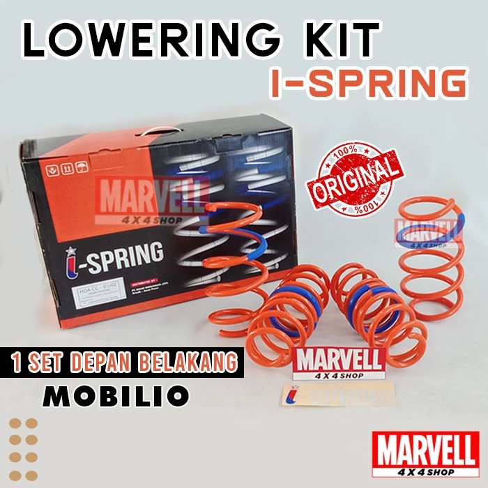 Per Keong Coil Lowering Spring I-Spring Ispring Mobilio Depan Belakang