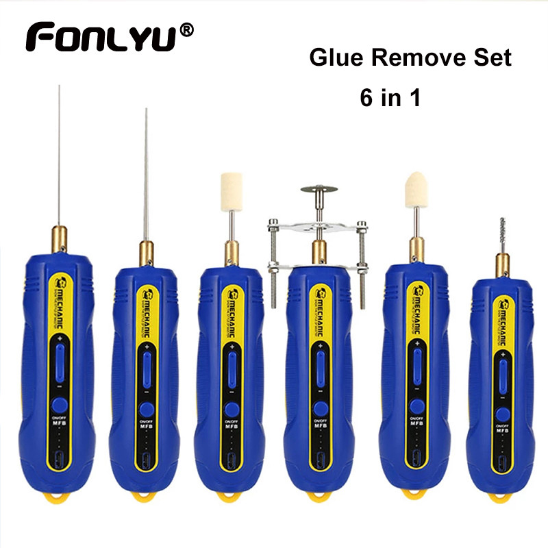 WEDO MECHANIC IR10 PRO 6 in 1 OCA Glue Gel Remover Phone Repair Tool Hard Gel Remover Cutter Dry Gel