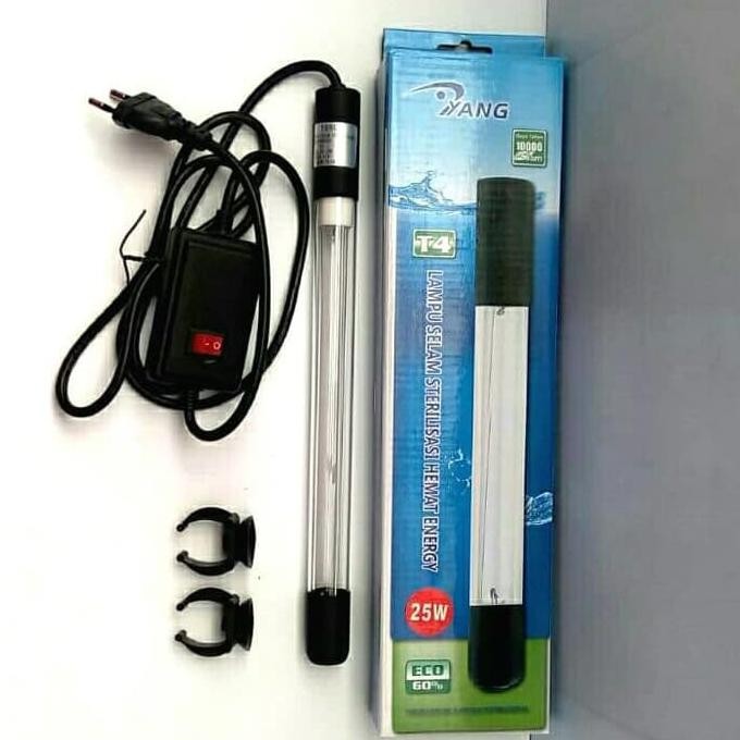 Lampu Uv Yang 25 Watt Uv Sterilizer Lampu Ultraviolet Kolam - Aquarium