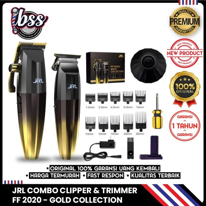 JRL CLIPPER FF 2020C / JRL TRIMMER FF 220T ORIGINAL ALAT CUKUR RAMBUT