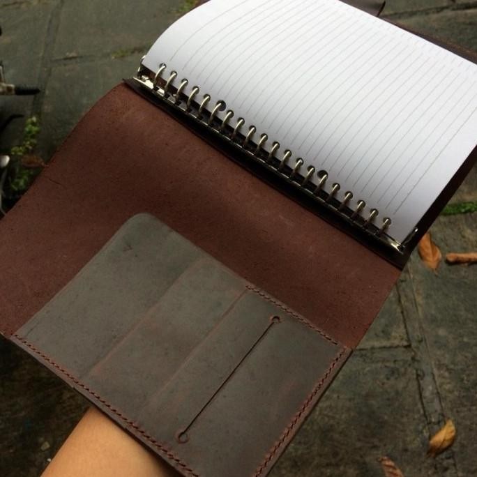 

PROMO / NOTEBOOK Kulit Asli/ Binder Custom Handmade Non COD
