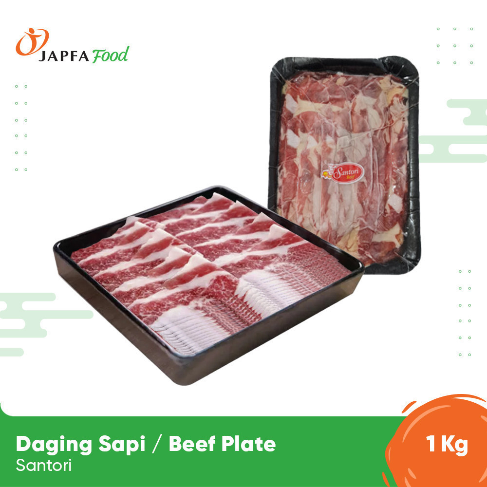 

Santori Daging Sapi Sliced / Beef Plate 1kg / 1000gr