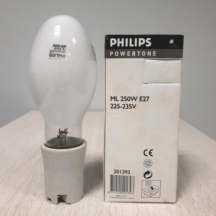 ML 250W 225-230V E40 NON BALLAST /MERCURY LAMP PHILIPS 250W