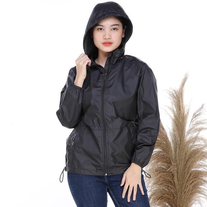 Jaket Olahraga Pria Wanita Windbreaker Jogging Sauna Original Dan Terpercaya