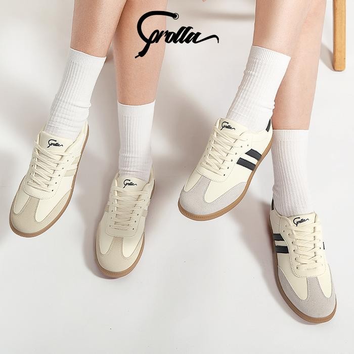 [Corolla Popsea]Corolla Sam-Ba Sepatu Sneakers Wanita Sepatu Kerja Wanita Fashion Bahan Berkualitas
