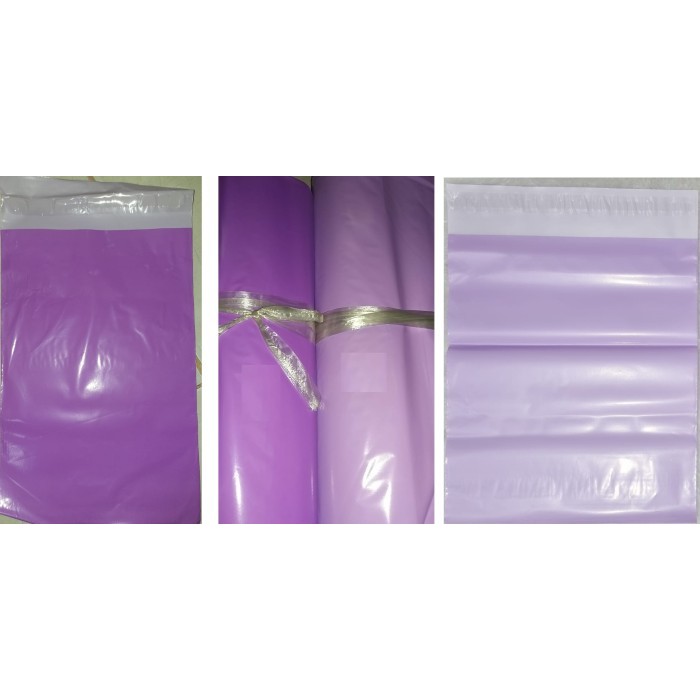 

Polymailer 100Pcs 28X42Cm Ungu Lilac Premium Glossy Termurah