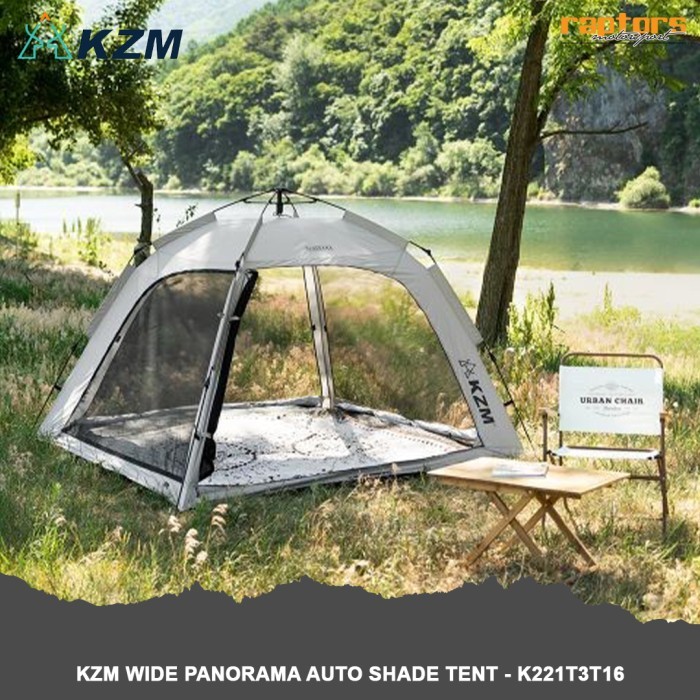 KZM WIDE PANORAMA AUTO SHADE TENT - K221T3T16