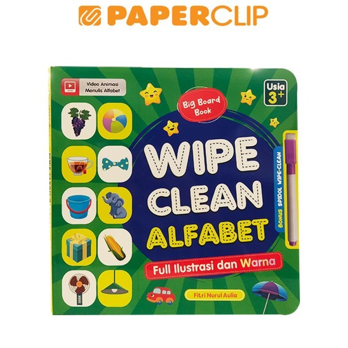 

PROMO! WIPE CLEAN ALFABET - BIG BOARD BOOK