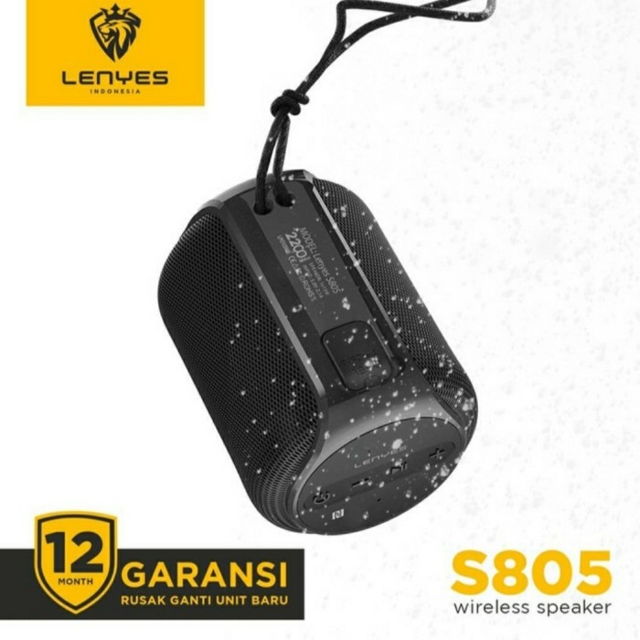 Speaker Bluetooth Lenyes S208 Speaker Hifi Heavy Bass With Nfc