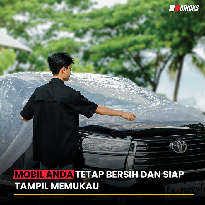 Avanza Body Cover Mobil Plastik Avanza Sarung Mobil Transparan