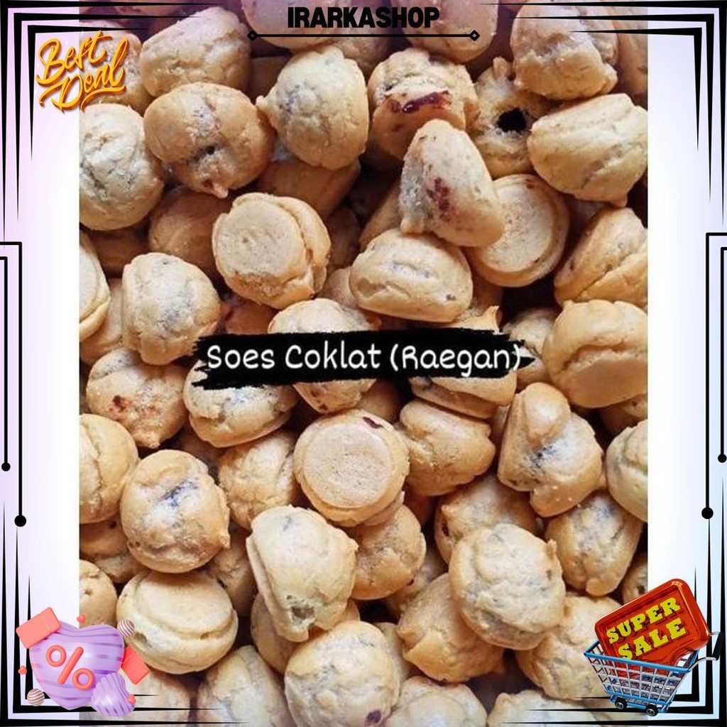 

(Promo) Soes Coklat Spesial | Cemilan Murah Berat 500 Ramadhan Sale