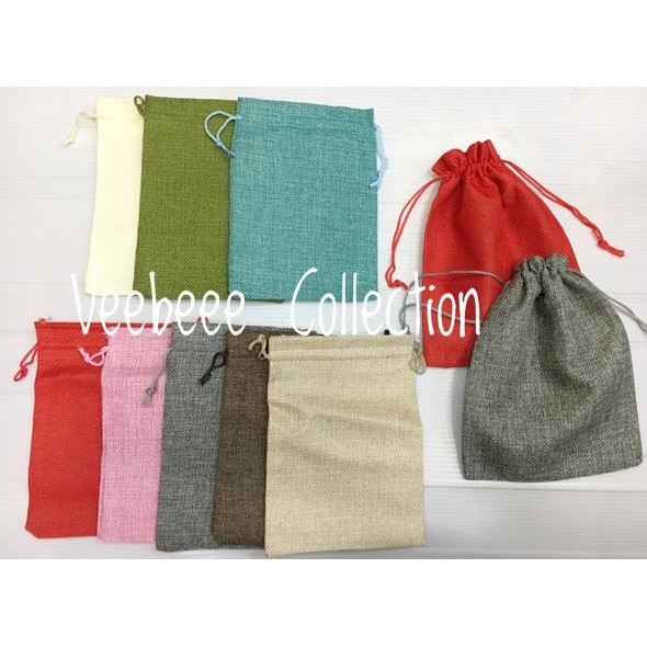 

best seller] kantong kanvas 13x18cm/kantong sovenir kanvas 13x18cm