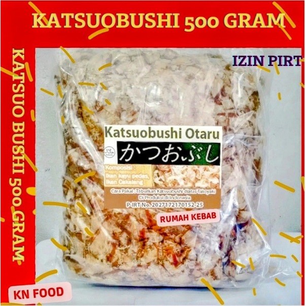 

KATSUOBUSHI 500 GRM (IKAN CAKALANG ASAP KHAS JEPANG) TABURAN TAKOYAKI
