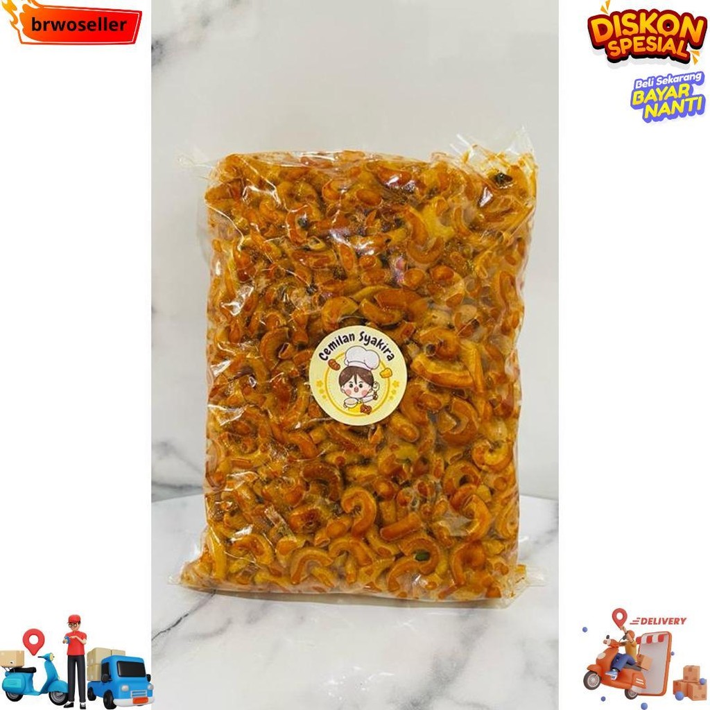 

Makaroni Cikruh 500Gram Pedas Gurih Daun Jeruk D Termurah