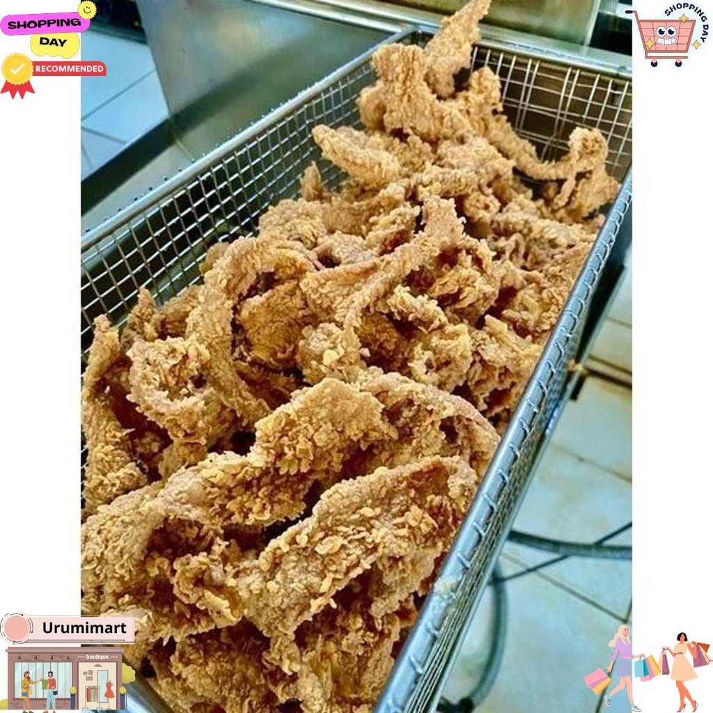 

Kulit Ayam Crispy Pedas Daun Jeruk 500Gram D Cod