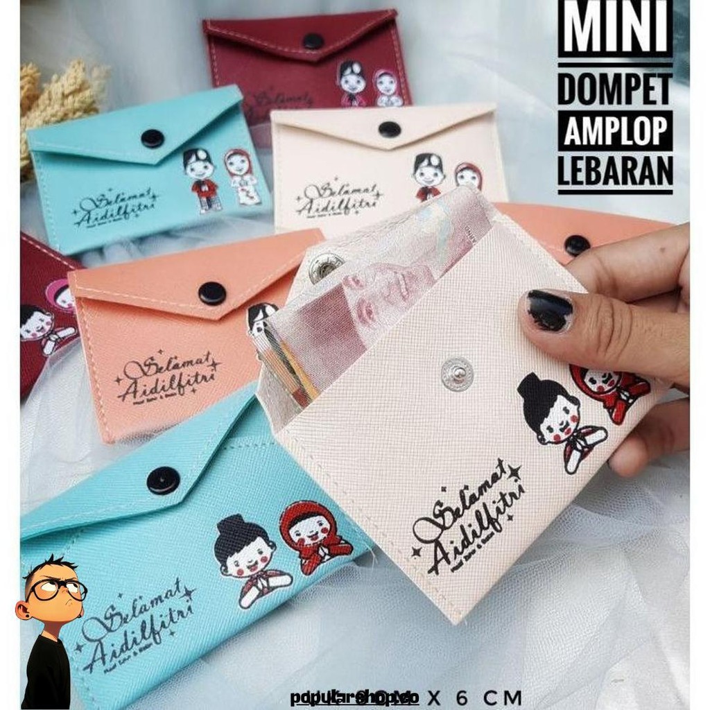 

[ 12 Pcs ]Mini Dompet Amplop Lebaran / Idul Fitri Per Pack Isi 12Pcs Bisa Cod Diskon