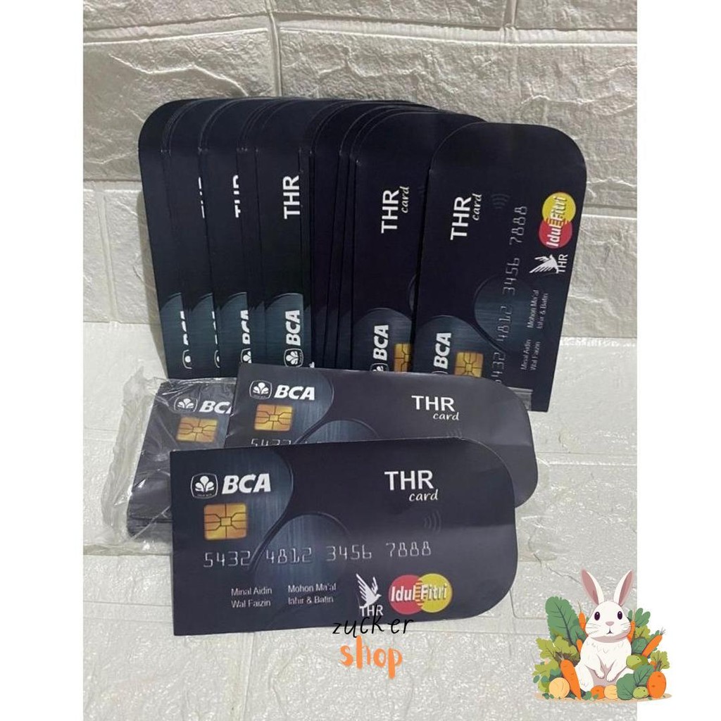 

Amplop Ampau Lebaran Atm Uk Medium Isi 100 50 10 Lembar - Bca Hitam, 10 Lembar Sale