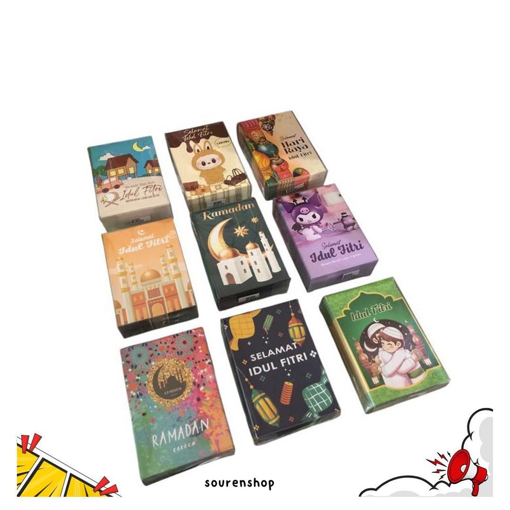 

Amplop Lebaran Perkotak 50Lbr Murah