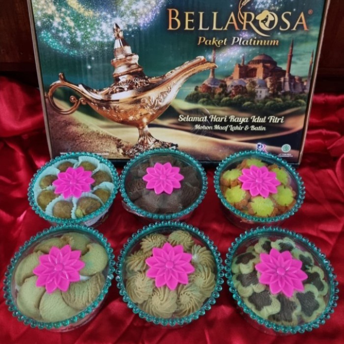 

New! Paket Kue Lebaran Bellarosa Platinum Parcel Kue Kering Idul Fitri - Paket Nut Nut Lebaran