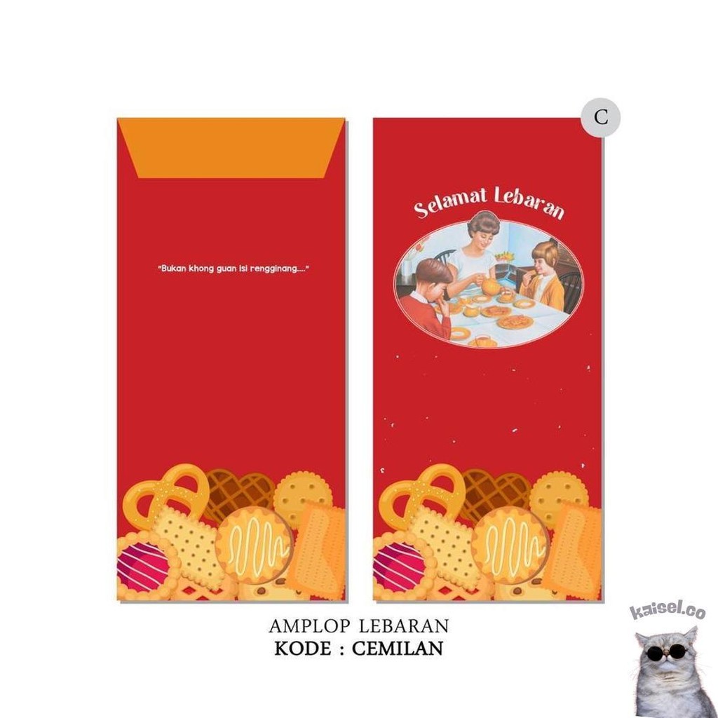 

Amplop Lebaran Idul Fitri | Cemilan Set Isi 8Pcs Cod