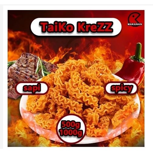 

New! Snack Taiko Krezz Guripang 500g/1000g parcel lebaran idul fitri camilan/makanan kembung/ puffed citarasa baik renyah dan lezatmakanan puffed daribahan baku berkualitasrenyah dan tidakterlupakan COD - sapi-500g Lebaran