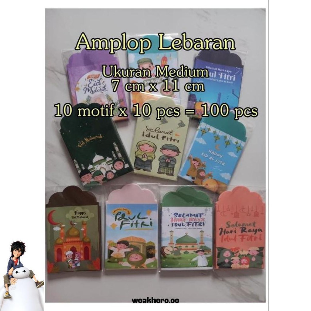 

Amplop Lebaran 2025 Medium 100 Pcs / 90 Pcs Promo