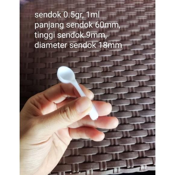 Bisa COD sendok ukur 0.5gr sendok takar 1ml putih susu Sendok 0.5gr Sendok 1ml Sendok Bumbu lada sen