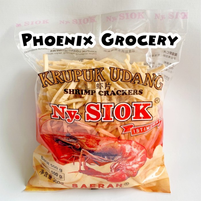 

KRUPUK UDANG NY. SIOK BENTUK KOREK API 500 GRAM