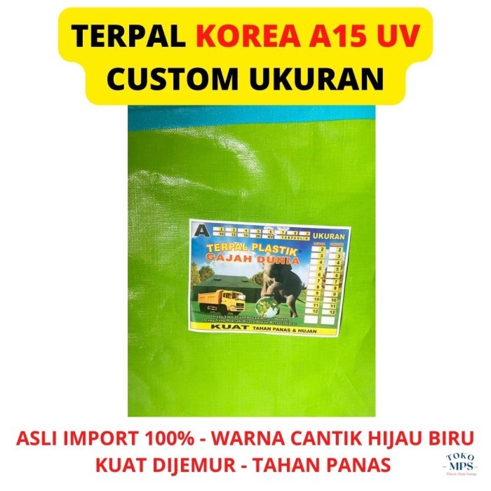 TERPAL PLASTIK A15 UV KOREA CUSTOM