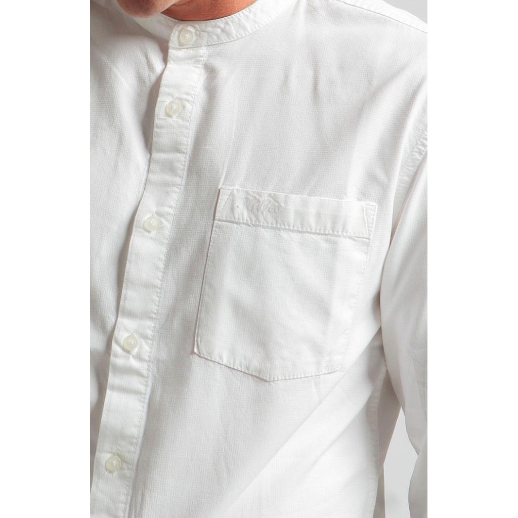 Terlaris M.Gee Baju Koko Pria Lengan Panjang Putih Dewasa Kemeja Mgee Kenan Ready Stok