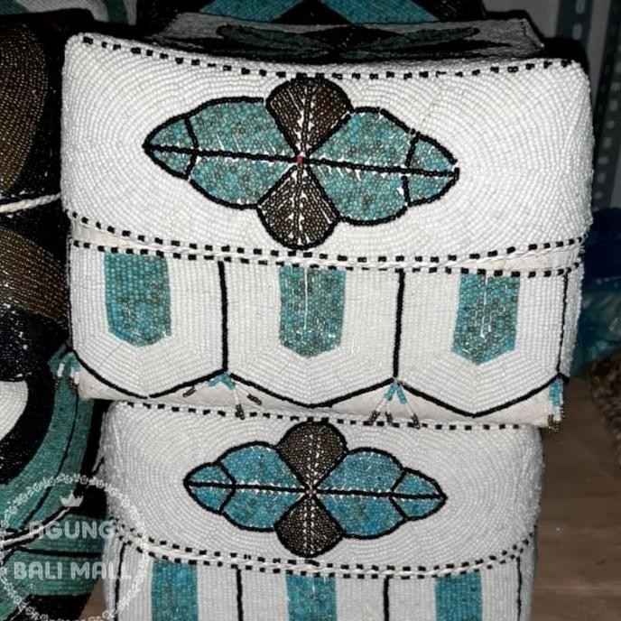 

] Bali beaded box size XL | Sokasi manik-manik Bali | box anyaman