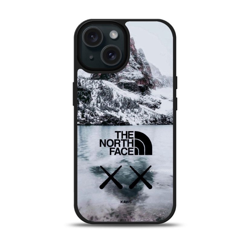 Hybrid Case iPhone 17 16 15 14 13 12 11 Pro Max Mini Plus X Xs XR The North Face DC108