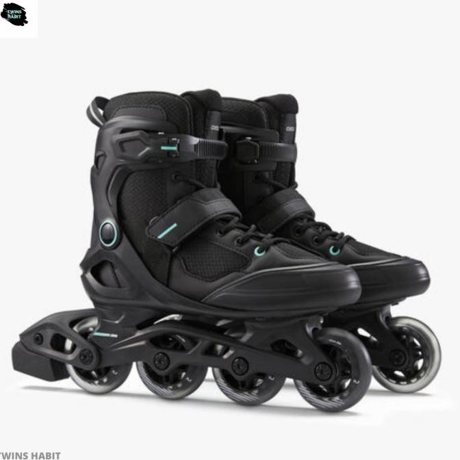 Murah Sepatu Roda Untuk Wanita Dewasa Roller Skate Inline Blade Fit100 Oxelo