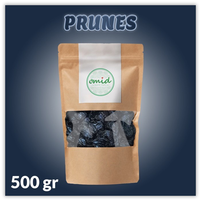 

Dried Pitted Prunes (Manisan Buah Plum Tanpa Biji) 500gr