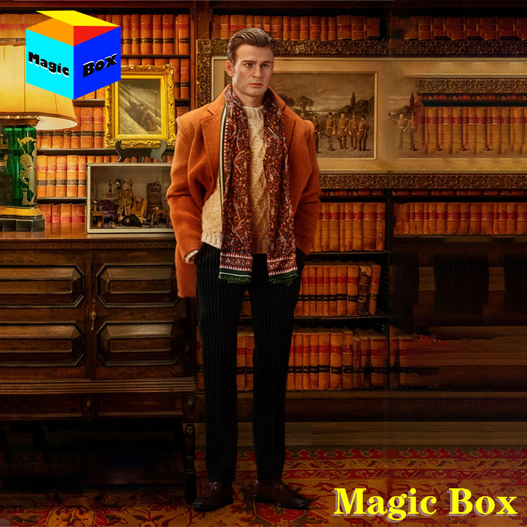 SGS Original DAFTOYS F023 1/6 Male Soldier Mr.Lansen Figure Model Movie "Knives Out" 12" Chris Evans