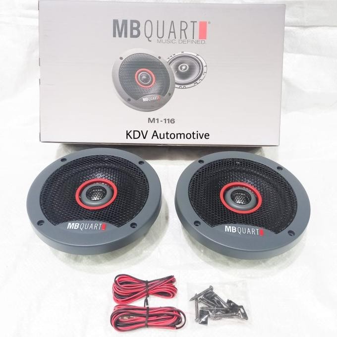 Speaker Coaxial MB-Quart M1-116 6 Inch / Speaker 6 Inch Mobil MB-Quart Terlaris